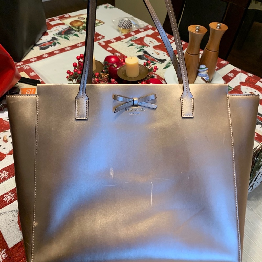 Kate Spade rose gold handbag